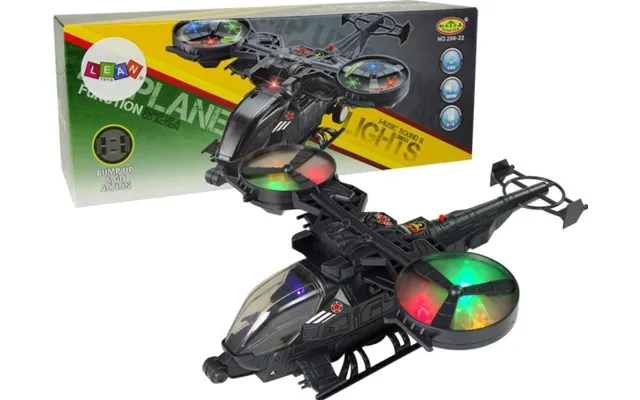 Karinis Sraigtasparnis Lean Toys