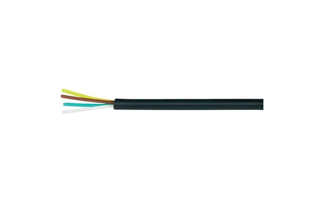 Kash 70i127 Telefonkabel Liyy 4 X 0.04 Mm Sort 20 M