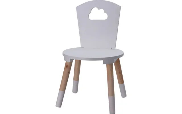 Kiti Børneskammel Clouds - Hvid Brun