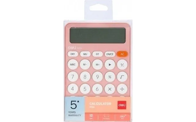 Kontorregnemaskine M124 Rosa Deli