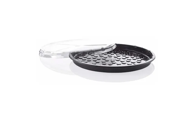 Låg T Pizza- Og Tapasbakke Rund Apet 60stk Kar Ø330mmx23mm