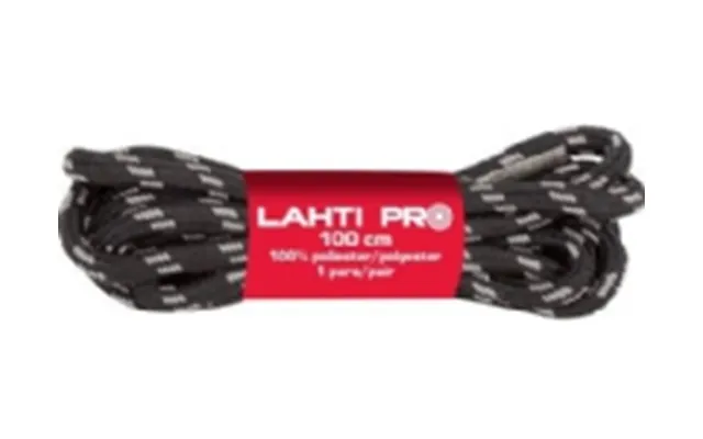 Lahti Pro Laces Runde Black-gray L904022p - 10 Par