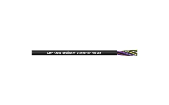 Lapp 1032025 100 Busledning Unitronic Robust 2 X 0.34 Mm Sort 100 M