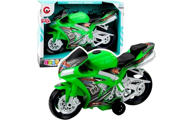 Lean Toys Aislinis Lenktyninis Motociklas Su Viesos Ir Garso Efektais - Alias