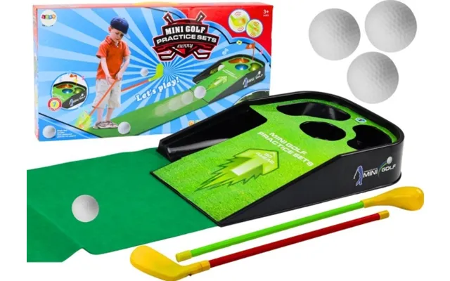 Lean Toys Mini Golfo Rinkinys Vaikams Su Ap Vietimu Ir Garsais