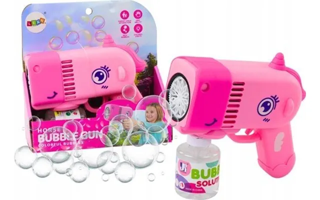 Lean Toys Ro Inis Vienaragio Formos Burbul Pistoletas Vaikams