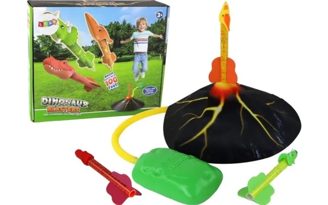 Leantoys Vulkan Raketskyder Dinozaurer Legetøj Til Hjem Og Have