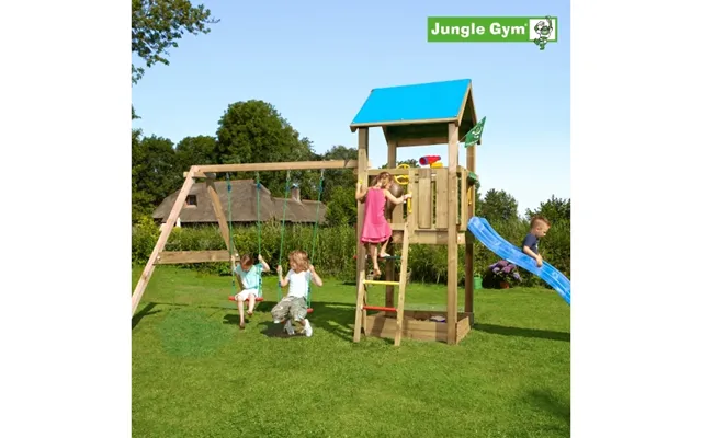 Legetårn Jungle Gym Castle 2.1 M 2-swing Module 220 Ekskl. Rutschebane 804-280sb
