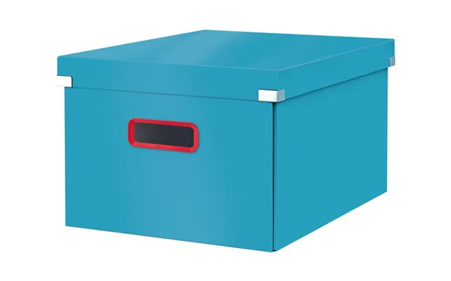 Leitz Click & Store Cosy Medium Opbevaringsboks - 85 % Recirkuleret Karton Rolig Blå