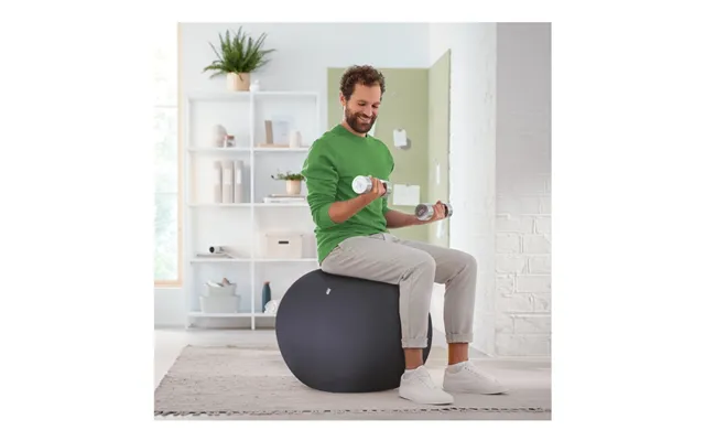 Leitz Ergo Active Balancebold Med Stopperfunktion 65 Cm Mørkegrå