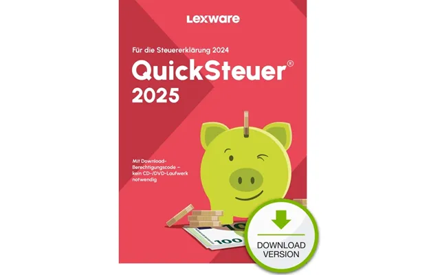 Lexware Quicksteuer 2025 Download - Selvangivelse
