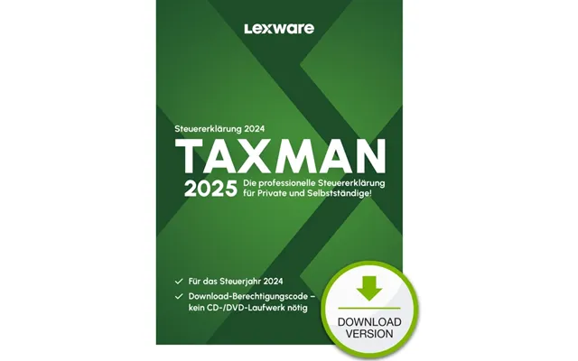 Lexware Taxman 2025 Download - Selvangivelse