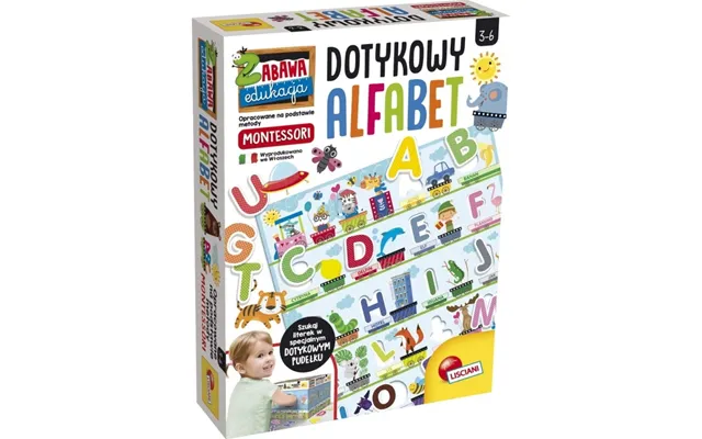Lisciani Lisciani Montessori Touch Alphabet