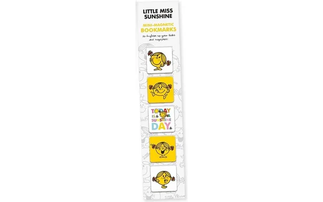 Little Miss Sunshine Magnetiske Mini-bøger