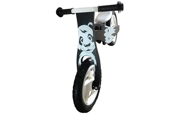 Løbecykel Panda I Træ Med Rigtige Lufthjul