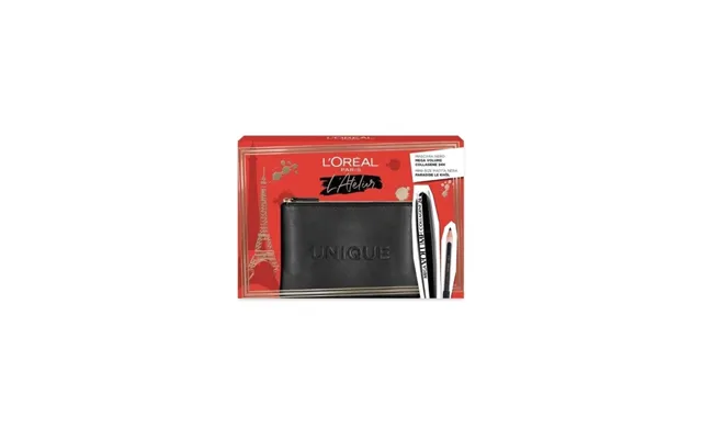 L’oreal Paris Makeup-sæt Kajal Eyeliner Black 1,5 G Mega Volume Collagene 24h Waterproof Mascara Mega Black 9 Ml Makeup-