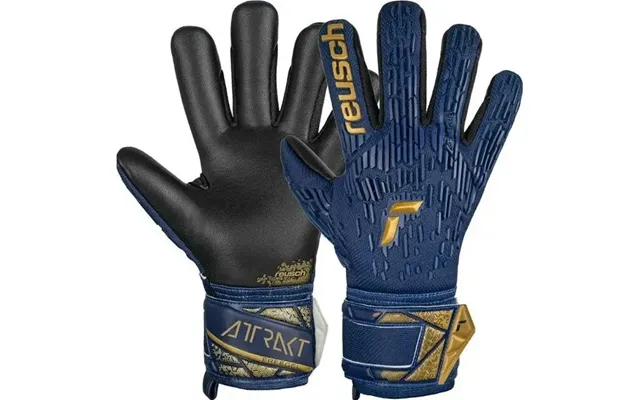 Målmandshandsker Reusch Attrakt Freegel Silver Dark Blue 5470235 4411 8,5