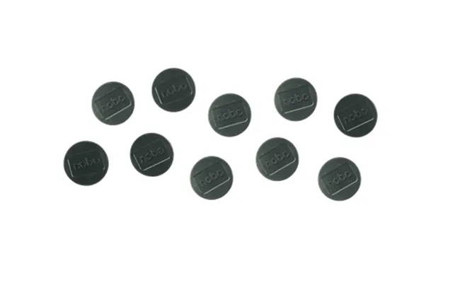 Magnet Ø38mm Nobo Sort - 10 Stk