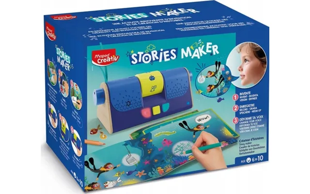 Maped Creativ Story Stories Maker Optageenhed Til At Fortælle Egne Historier 907078