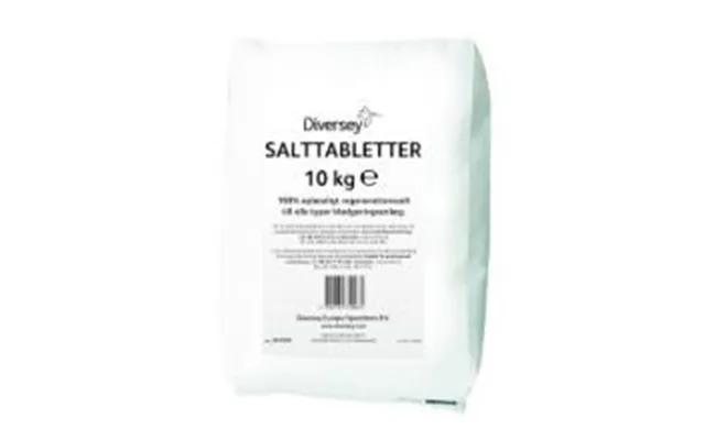 Maskinopvask Salt Tabs Diversey Salttabletter 10kg Til Blødgøringsanlæg,10 Kg Sack