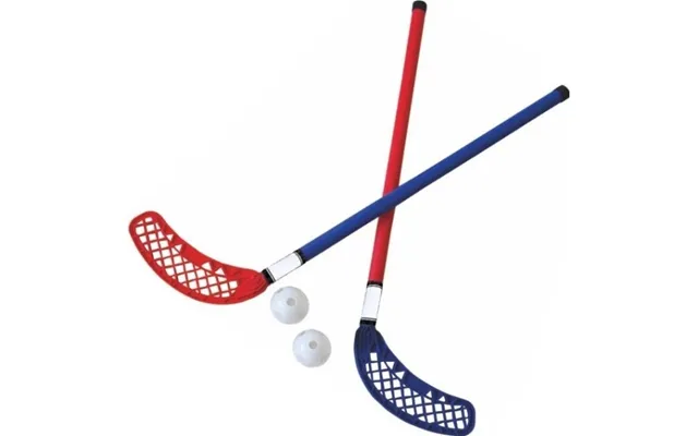 Master Unihockeysæt Junior 2 Køller 2 Bolde