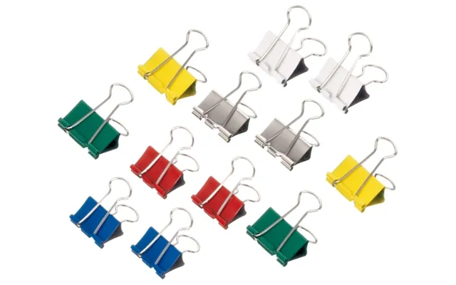 Maul Original Mauly Clips 13mm 12stk Pk Assorterede Farver