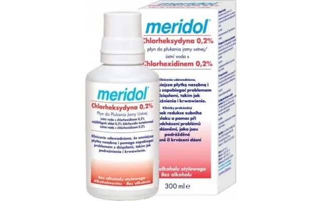 Meridol Plak-fjerner 0,2% 300 Ml