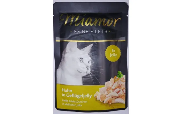 Miamor Feine Filets Chicken With Poultry Jelly - Våd Kattefoder