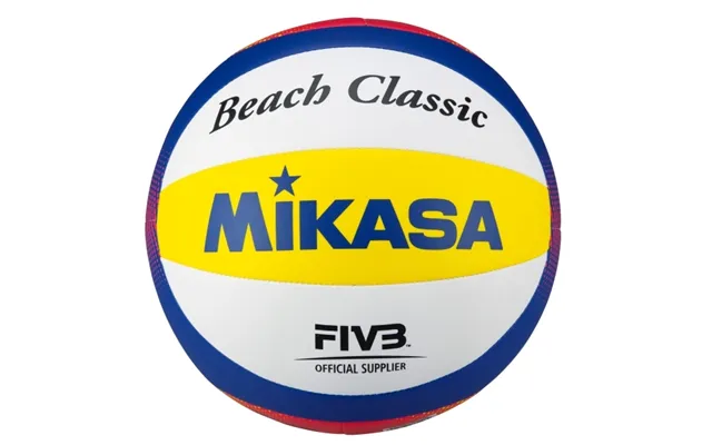 Mikasa Bv552c, 10-panel Ball, Blå, Hvid, Gul, Imiteret Læder, Udendørs, 66 - 68 Cm, Chn