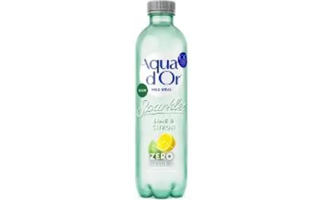 Mineralvand Aqua D'or Lime Og Citron 0,5 Ltr Med Brus,12 Fl X 0,5 Ltr Krt