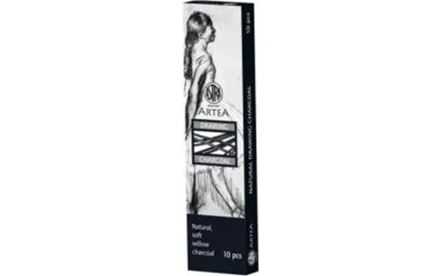 Natural Drawing Charcoal 3-6mm 6pcs Astra