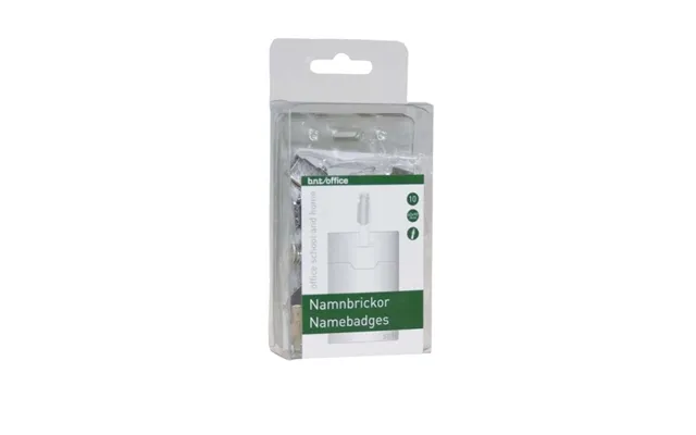 Navneskilte T Id 60x90mm Blød Plast Stående Format 10stk Pak - 5 Stk