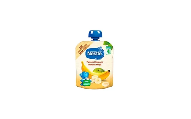 Nestle Naturnes Tyrel Bananai Ir Obuoliai 90g