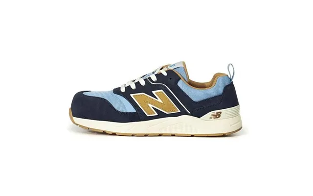 New Balance Sik. Sko Str. 43 - Elite Lite Blue Coffee, Åndbar, Blød Mellemsål, Med Snørre
