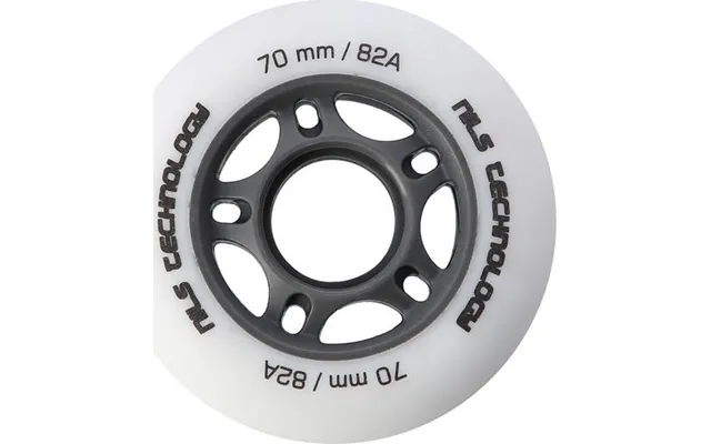 Nils Extreme Pu 70x24 82a White Matte Hjul 4 Stk. Nils Extreme