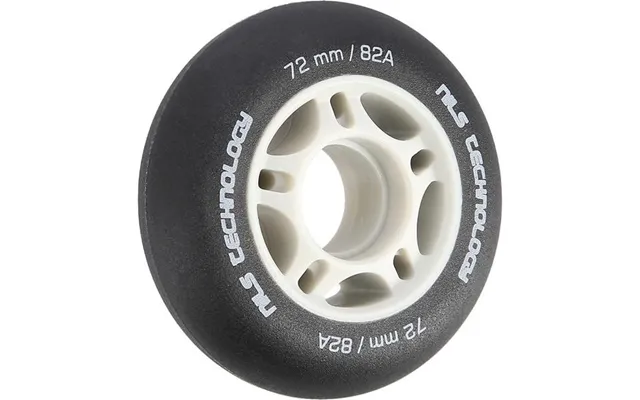 Nils Extreme Pu 72x24 82a Black Matte Hjul 4 Stk. Nils Extreme