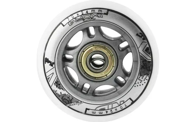 Nils Extreme Pu-hjul 76x24 82a Hvid 16-30-010