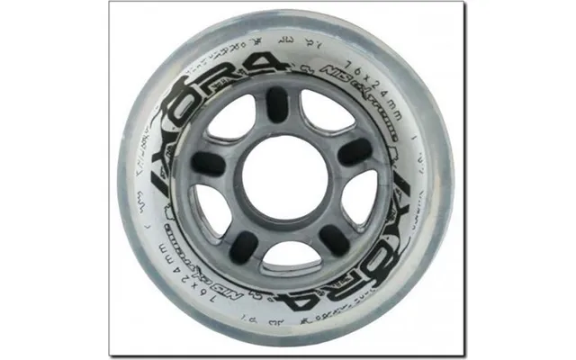 Nils Extreme Pu-hjul 76x24 82a Sort 16-30-004