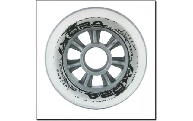 Nils Extreme Pu-hjul 80x24 82a Sort 16-30-005