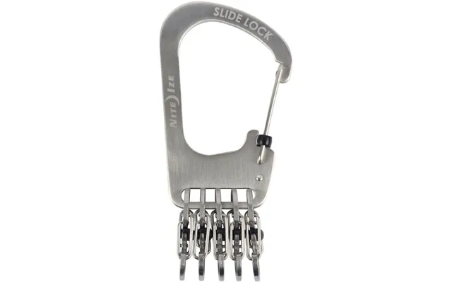 Nite Ize Slidelock Rustfrit Stål 5x Mikrokarabinhage Kck-11-r3