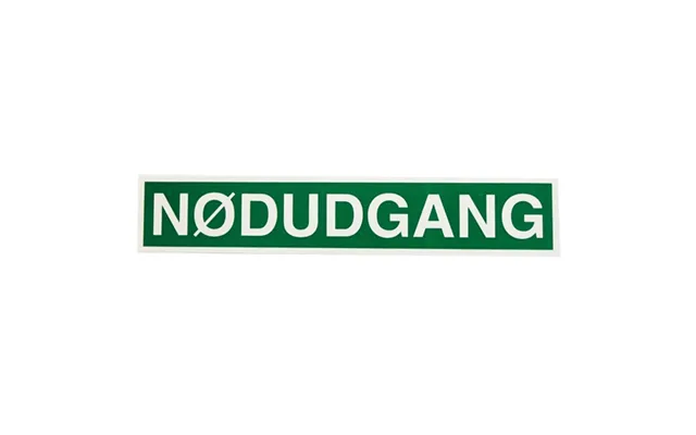 Nødudgang Klæbemærker