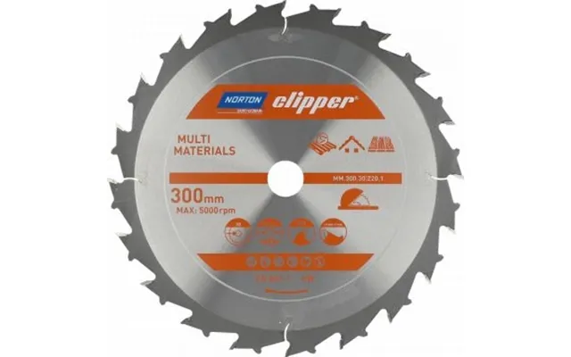 Norton Skæreskive 350 Mm X 30 Mm X 24z Til Multimaterialer Demolition 3,5 2,5