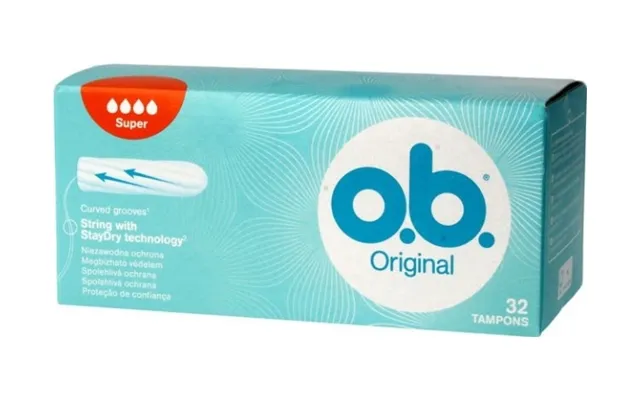 O.b. Original Super Tamponer 1op.-32 Stk