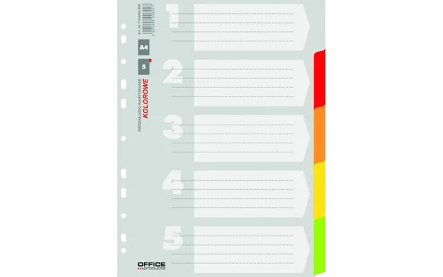 Office Products Kartonfaner A4 - 227x297