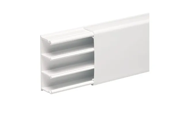 Optiline Minikanal 25x60 3 Rum - Hvid