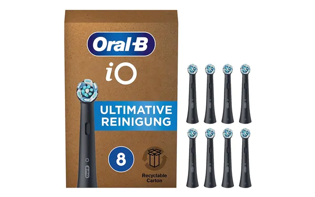 Oral-b Io Series Ultimate Clean Tandbørstehoveder - Sort