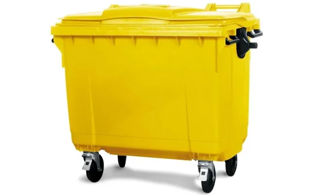 Otto Affaldsspand Gul 1100l Poj 1100 Yellow