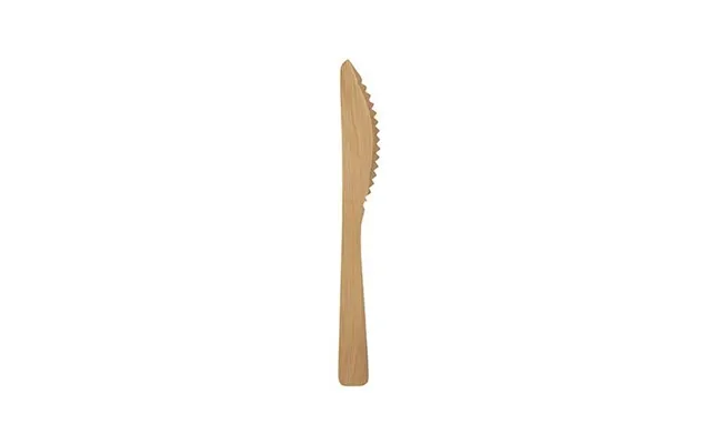 Papstar Bambuskniv Pure, Længde 170 Mm, 50 Stk. Fremstillet Af Fornybare Råmaterialer, Rent Mekanisk - 1 Stk 88031