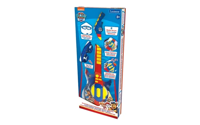 Paw Patrol Elektronisk Guitar Med Lys Og Briller Med Mikrofon