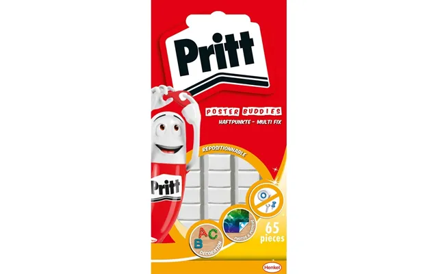 Pbs Connect Monteringslim Hvid 35 G Pritt On&off 65 Stk.